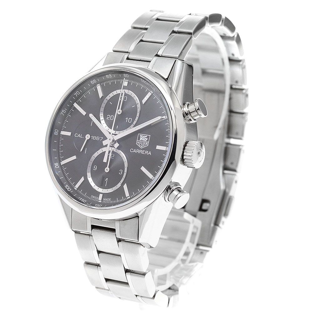 タグホイヤー TAG HEUER CAR 2110 3 カレラ デイト クロノグラフ 自動巻き メンズ_917314