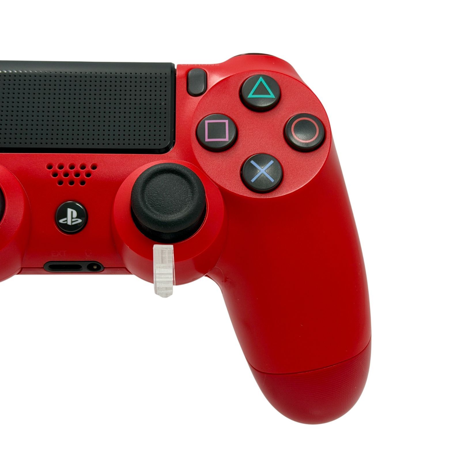 リマッピング PS4純正カスタムコントローラー FPS向け DUALSHOCK4 マグマレッド UP786_INFO