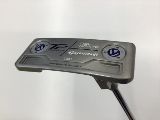 テーラーメイド TP COLLECTION HYDRO BLAST DEL MONTE TB1 33インチ パター PT スチール フレックスその他 メンズ 男性用 右利き 右用 Bランク ゴルフクラブ