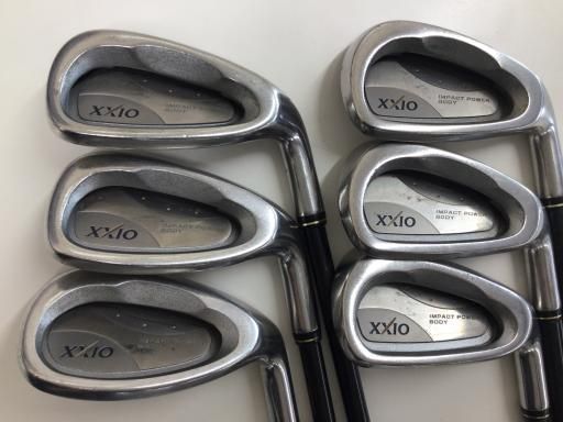 ダンロップ XXIO 2004 6 S アイアンセット IR MP 300 アイアン フレックスR メンズ 男性用 右利き 右用 Dランク ゴルフクラブ