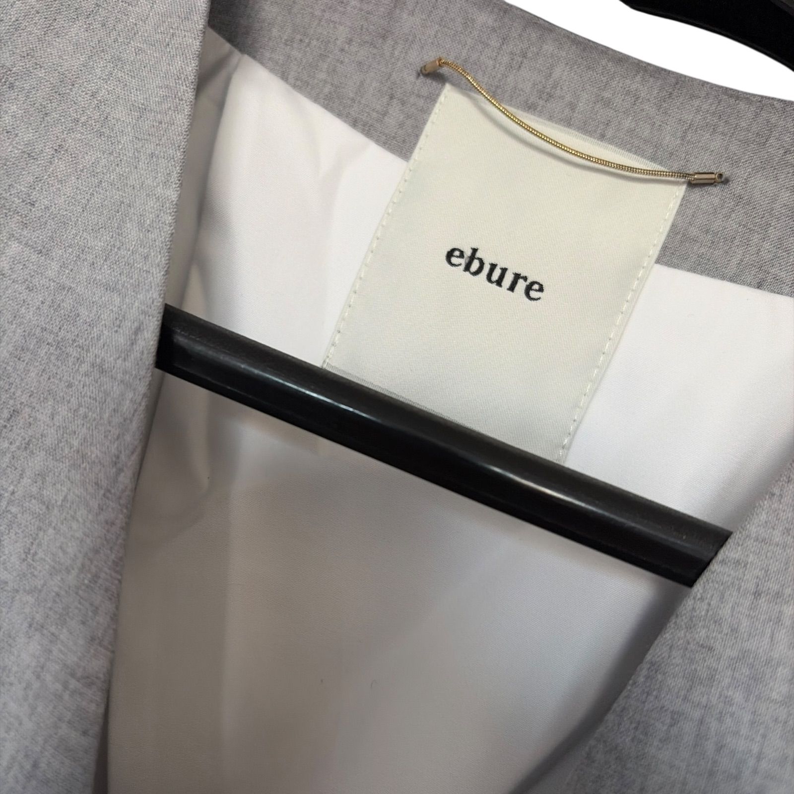 Z1589 ebure ロングベスト エブール ワンピース トップス アウター