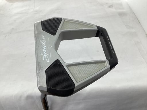 テーラーメイド Spider S CHALK 34インチ パター PT スチール ブラック フレックスその他 メンズ 男性用 右利き 右用 Dランク ゴルフクラブ