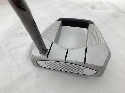 テーラーメイド Spider S CHALK 34インチ パター PT スチール ブラック フレックスその他 メンズ 男性用 右利き 右用 Dランク ゴルフクラブ