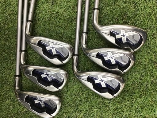 キャロウェイ X 18 6 S アイアンセット IR JV X-SERIES 70 i フレックスSR メンズ 男性用 右利き 右用 Cランク ゴルフクラブ