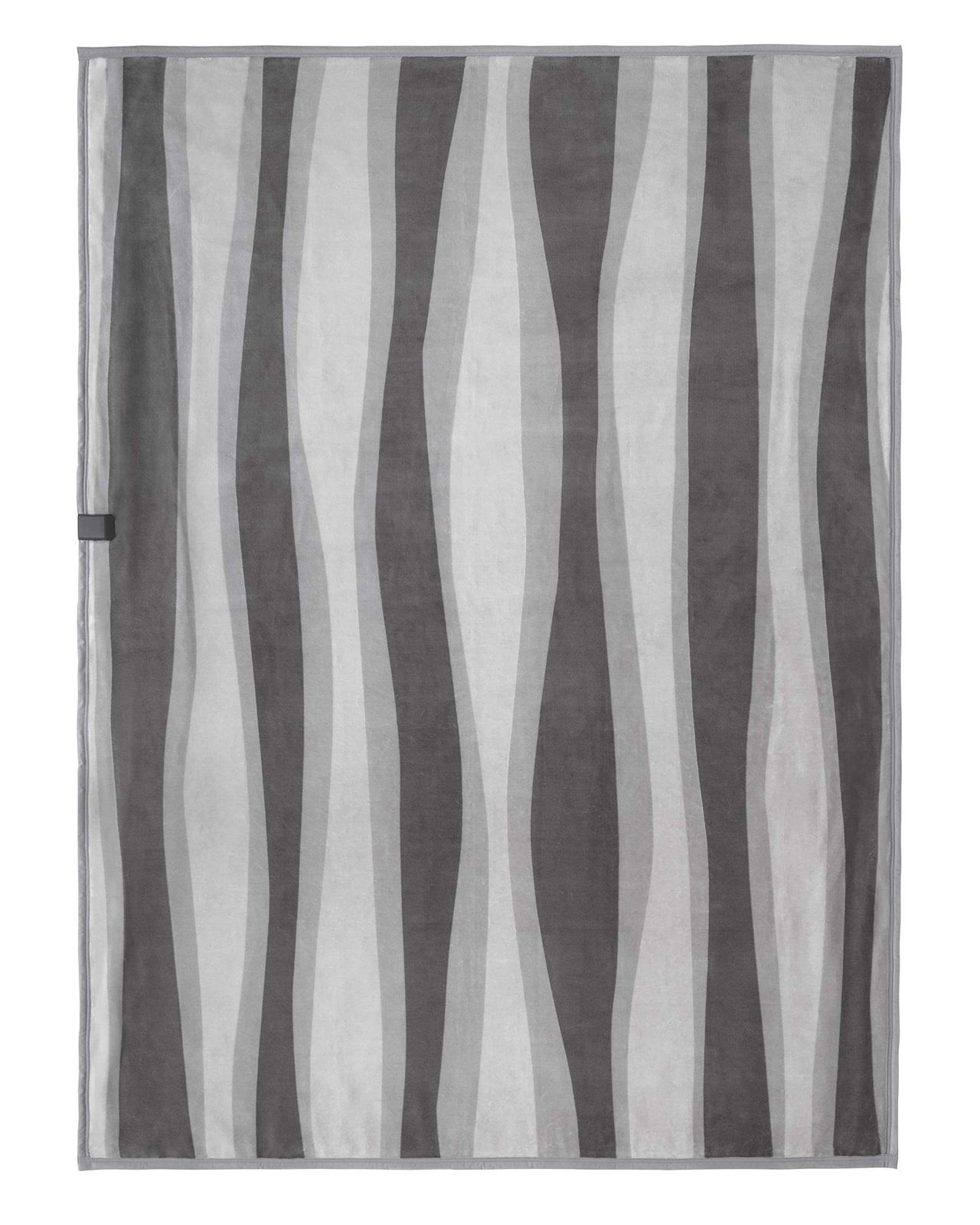 Sugiyama Premium Boa ボア 電気掛敷兼用毛布 190×140㎝ ワイドサイズ SSW20KW10 AS アートストライプ