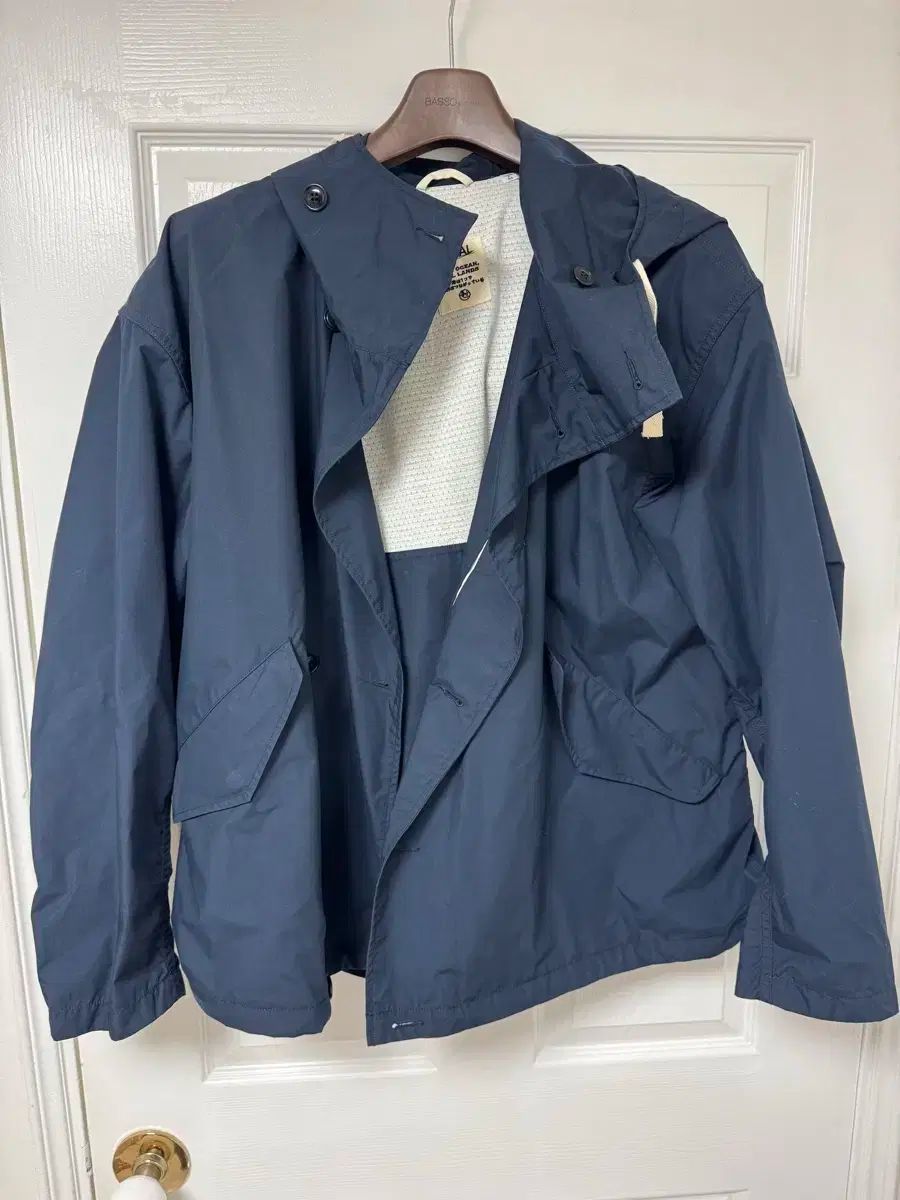 nanamica フーディー ジャケット ネイビー