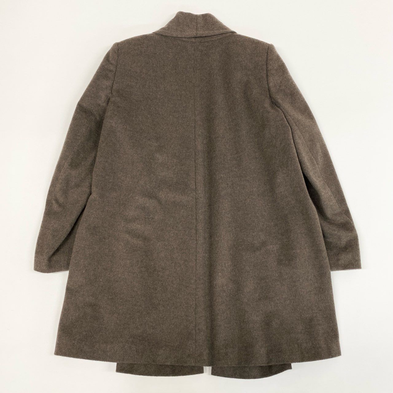 84j5 GOBI ゴビ 総カシミヤ ジャケット ハーフコート Mサイズ ブラウン カシミア100 レディースo07t