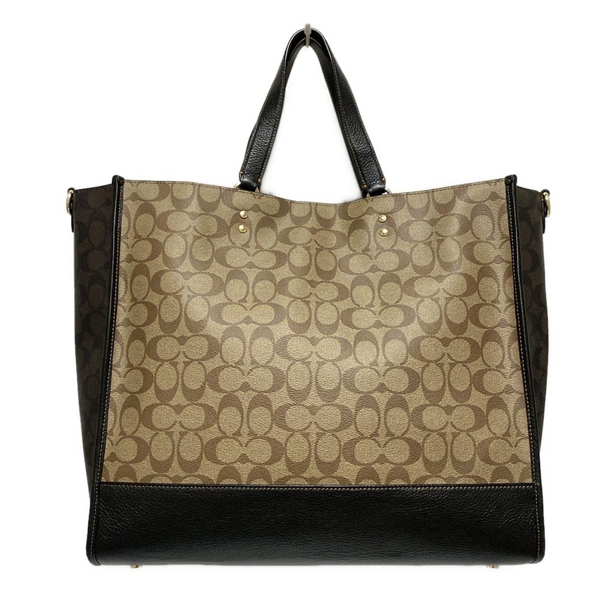 C7239 カーキ×ダークブラウン