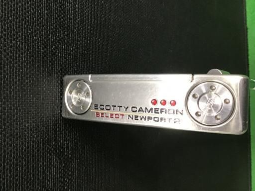 タイトリスト SCOTTY CAMERON select NEWPORT 2 2018 34インチ パター PT スチール フレックスその他 メンズ 男性用 右利き 右用 Bランク ゴルフクラブ