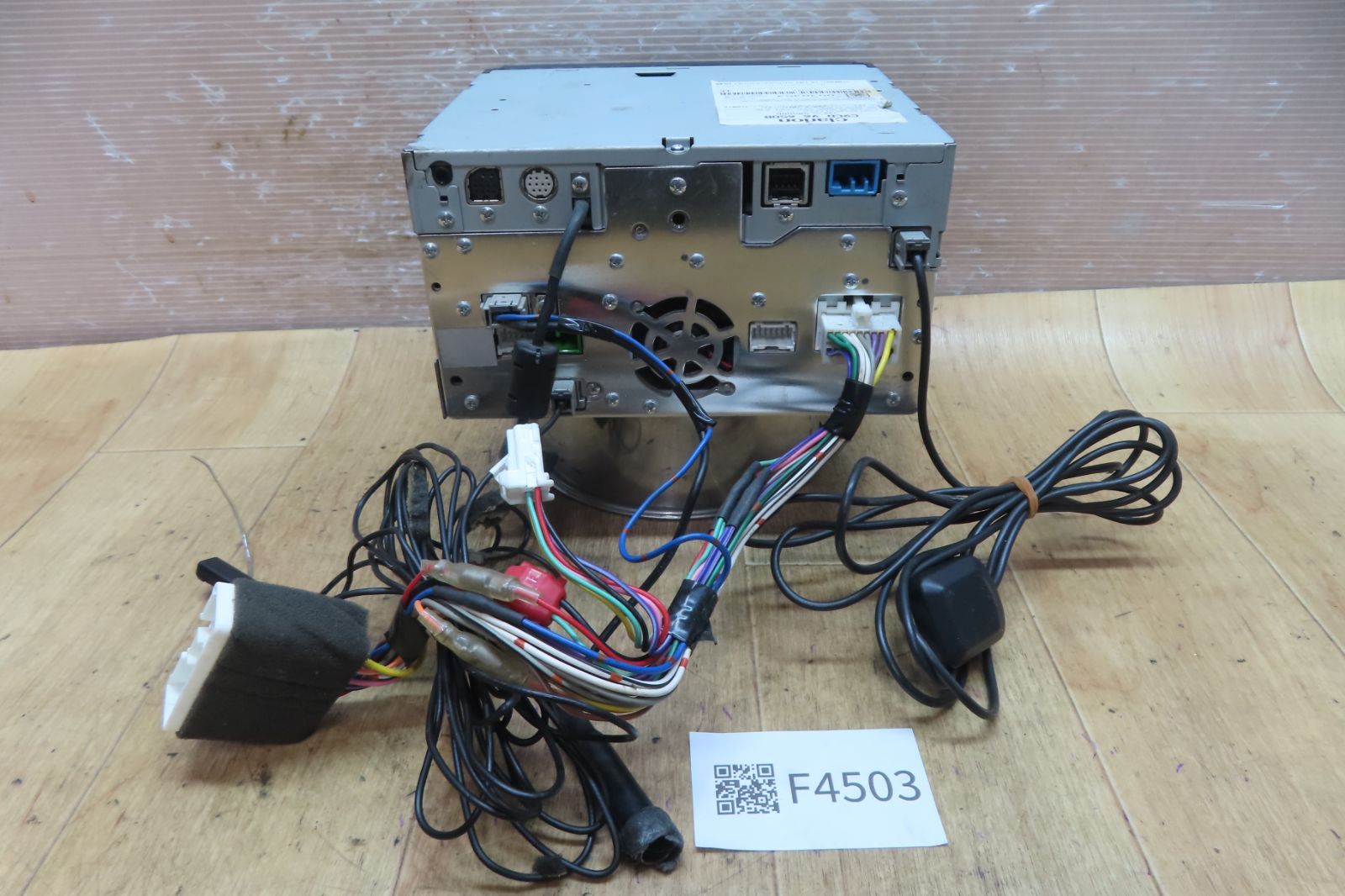 タッチパネル正常 付 F4503 マツダ純正 C9CD HDDナビ 地図2014年 地デジTVワンセグ Bluetooth内蔵 CD DVD再生OK 配線セット BRIGHTFACE_UK