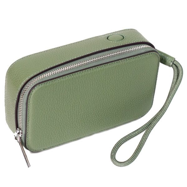 ケイトスペード バッグ katespade カメラ 3D レザー ストーン ロゴ リストレット マルチ ポーチ クラッチ バッグ シダースタン KL917