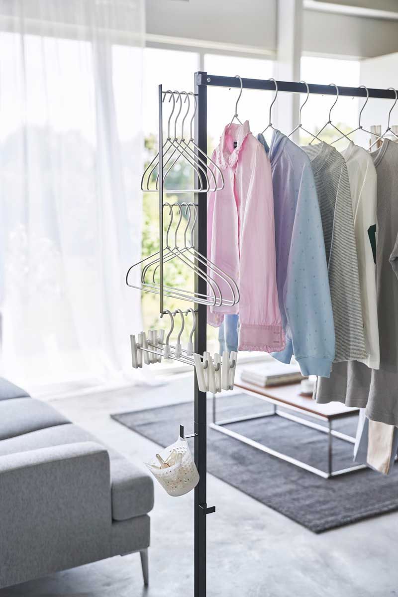 室内物干し 折りたたみ コンパクト収納 山崎実業 tower タワー 折り畳み室内物干し 2連 10267 ブラック SPORTUS 沖縄 WWW_OPDRERGINERDOGAN_COM