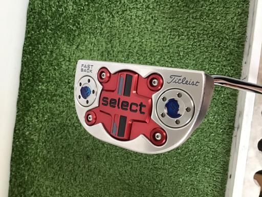 タイトリスト SCOTTY CAMERON select FASTBACK 2014 34インチ パター PT スチール フレックスその他 メンズ 男性用 右利き 右用 Cランク ゴルフクラブ