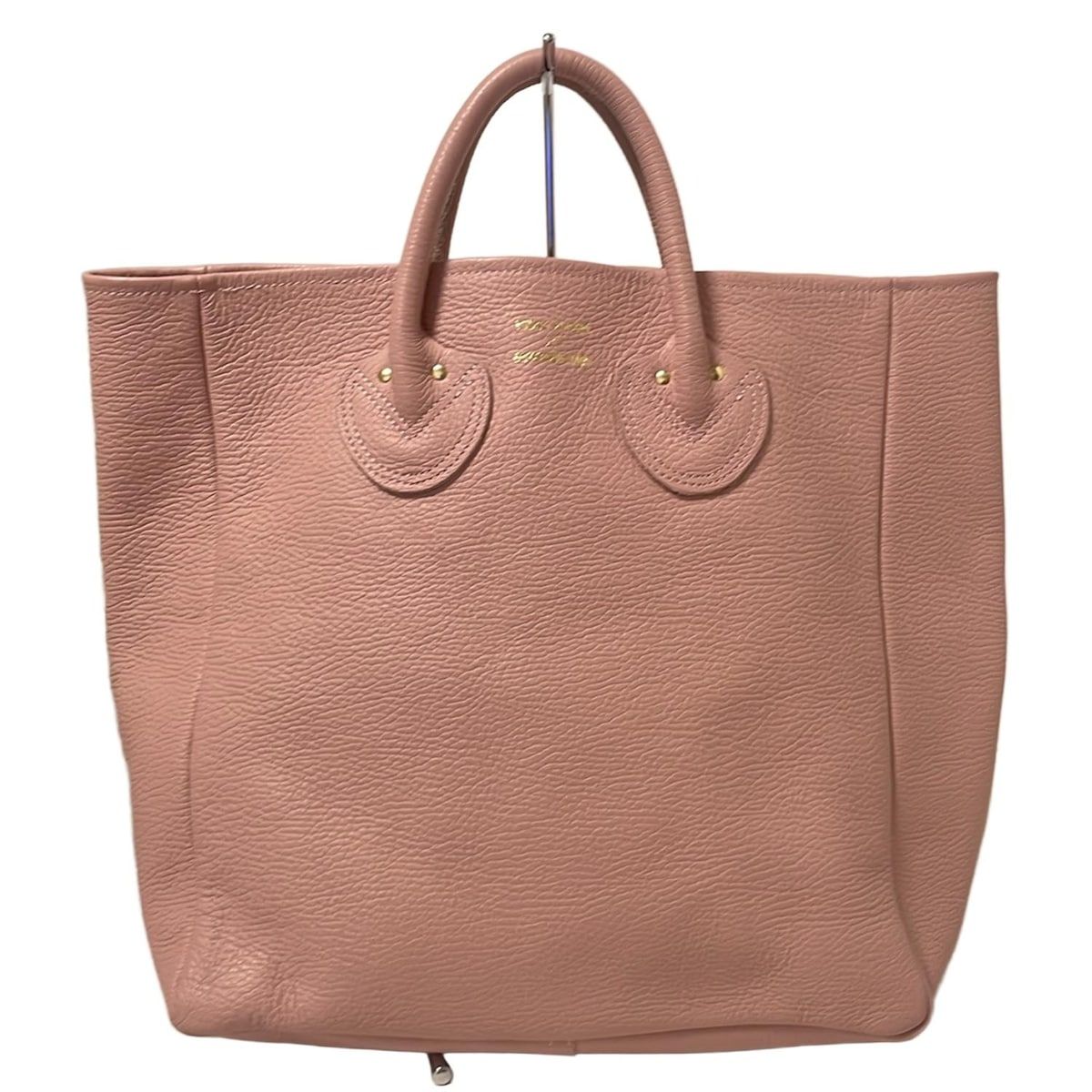 YOUNG-OLSEN ヤングアンドオルセン トートバッグ - ライトピンク レザー