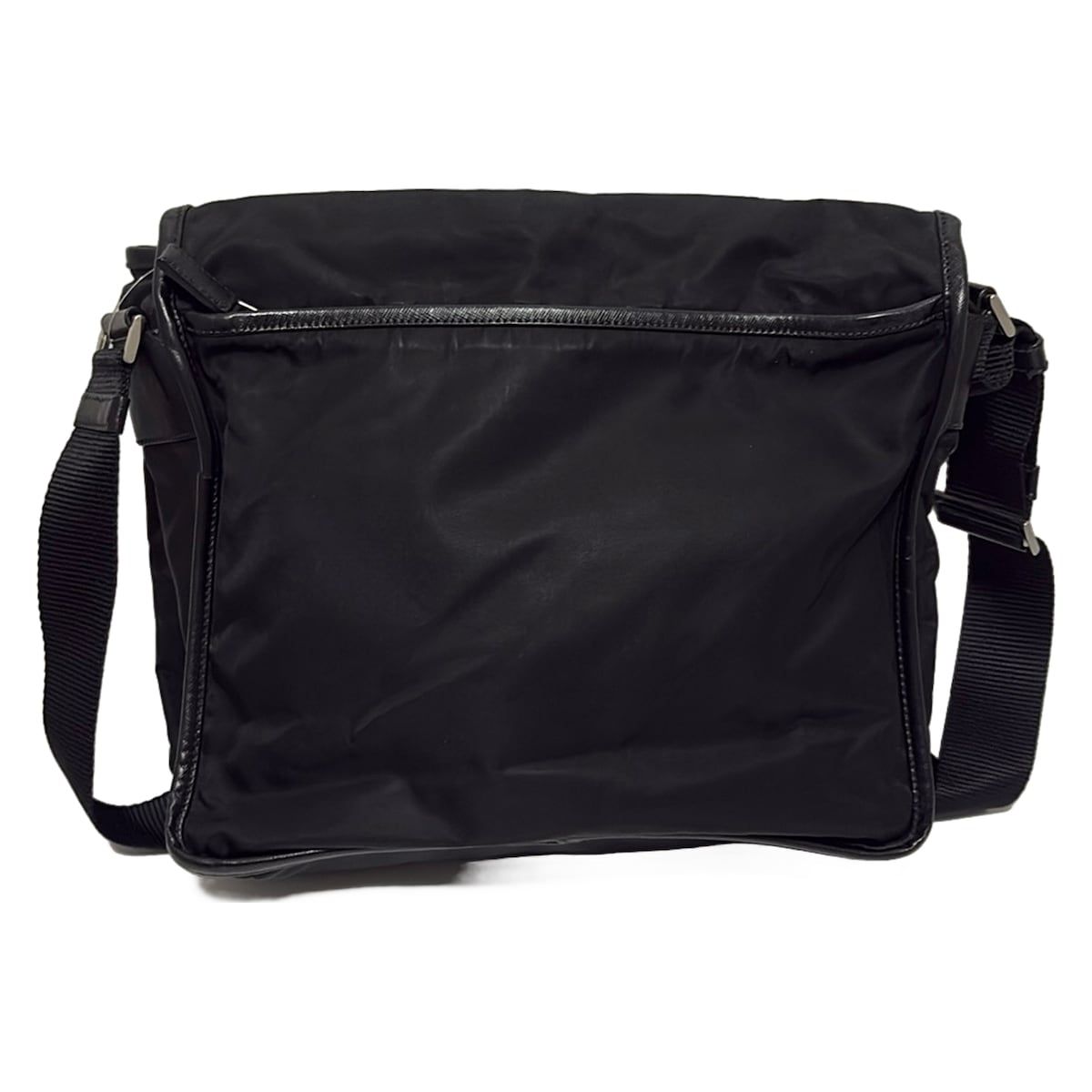 PRADA プラダ ショルダーバッグ - 黒 DECORATOM_COM_BR