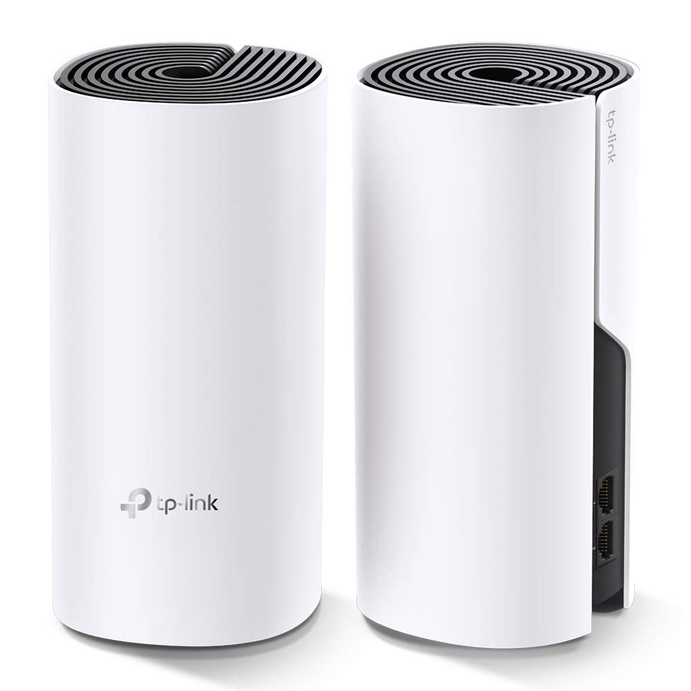 TP-Link メッシュ Wi-Fi システム 無線LAN AC1200 867 300 Mbps デュアルバンド 中継器 Deco M4 2ユニット ホワイト Deco M4 2台