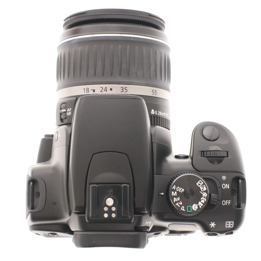 □ キヤノン EOS Kiss Digital X EF-S 18-55 II USM カメラ デジタル