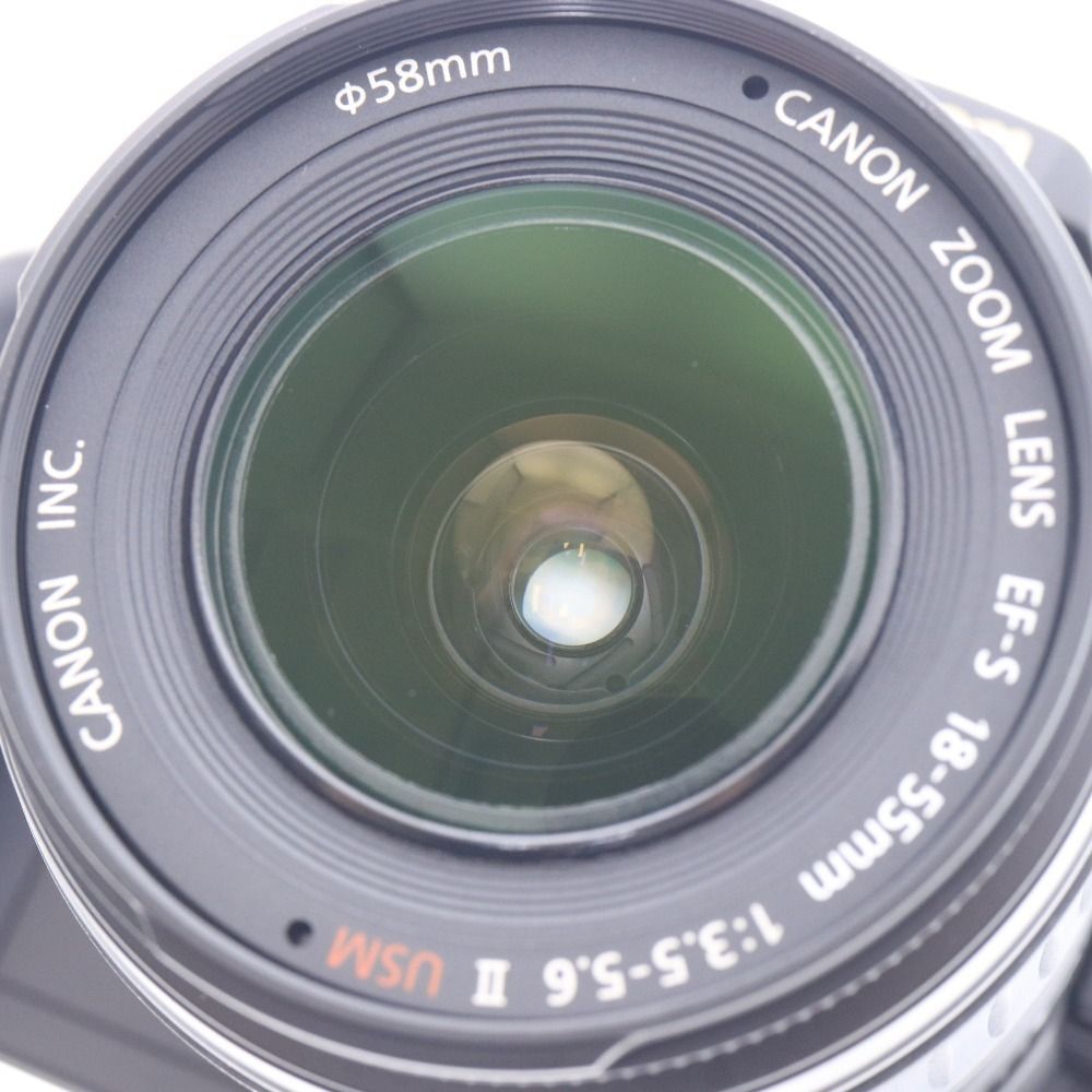 □ キヤノン EOS Kiss Digital X EF-S 18-55 II USM カメラ デジタル