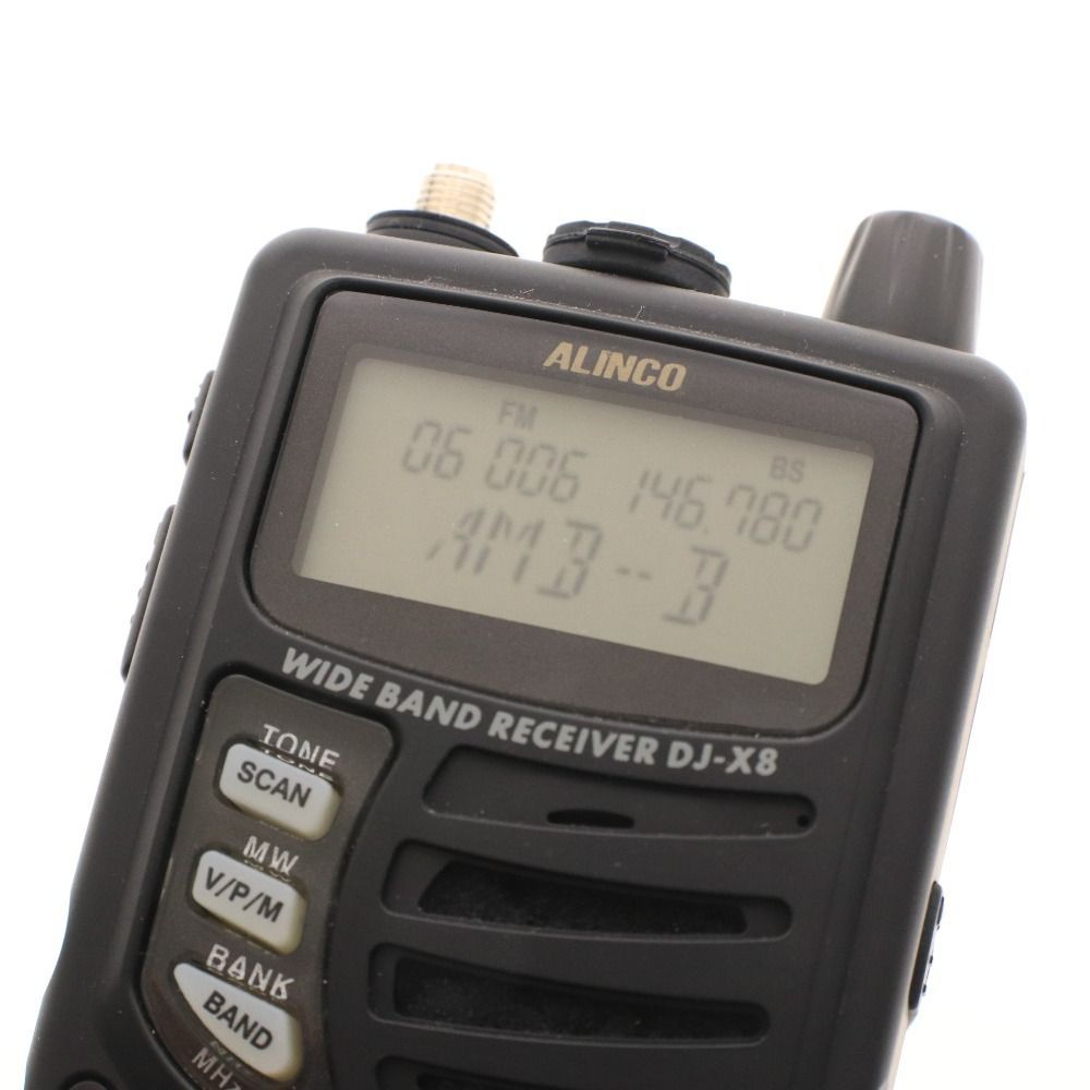 □ アルインコ ワイドバンド コミユニケーション レシーバー DJ-X8