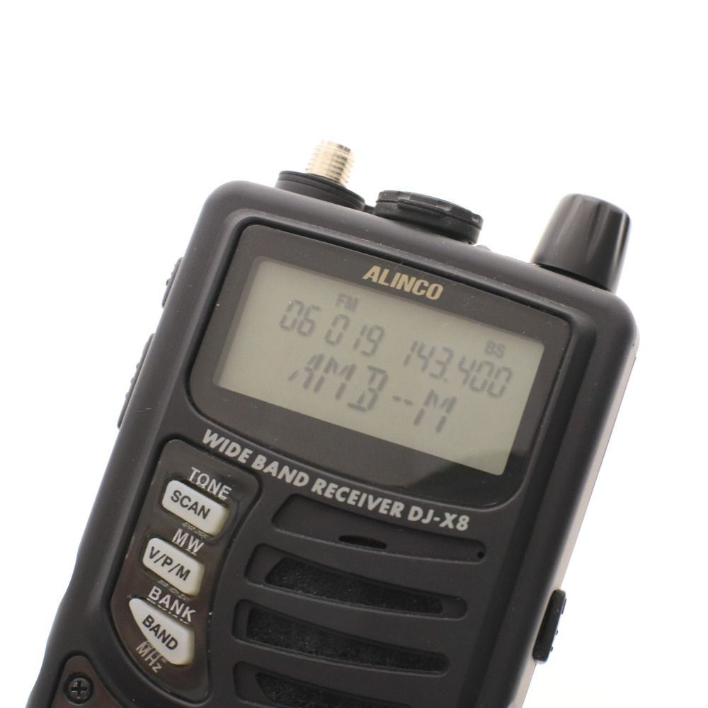 □ アルインコ ワイドバンド コミユニケーション レシーバー DJ-X8