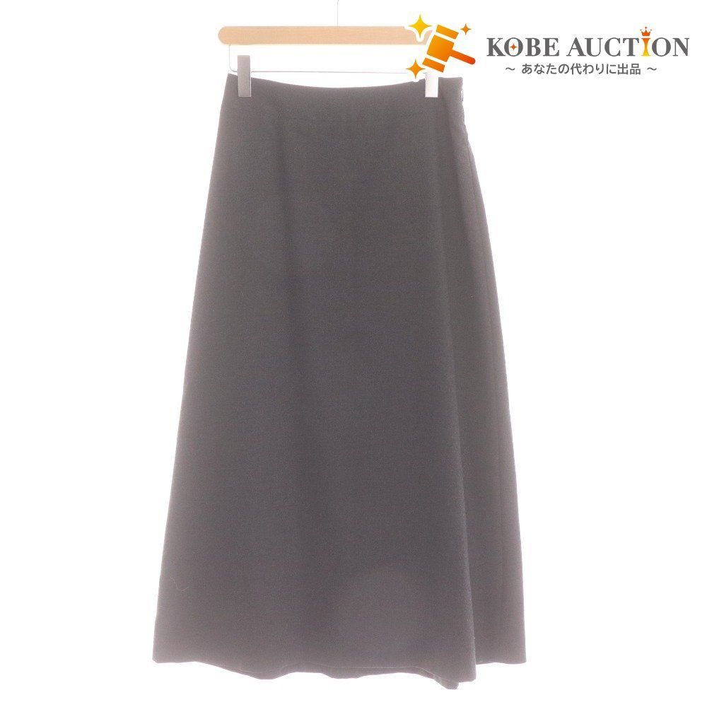 イッセイ ミヤケ ロングスカート IM04FG081 ウール Aライン レディース 3 166 170相当 グレー