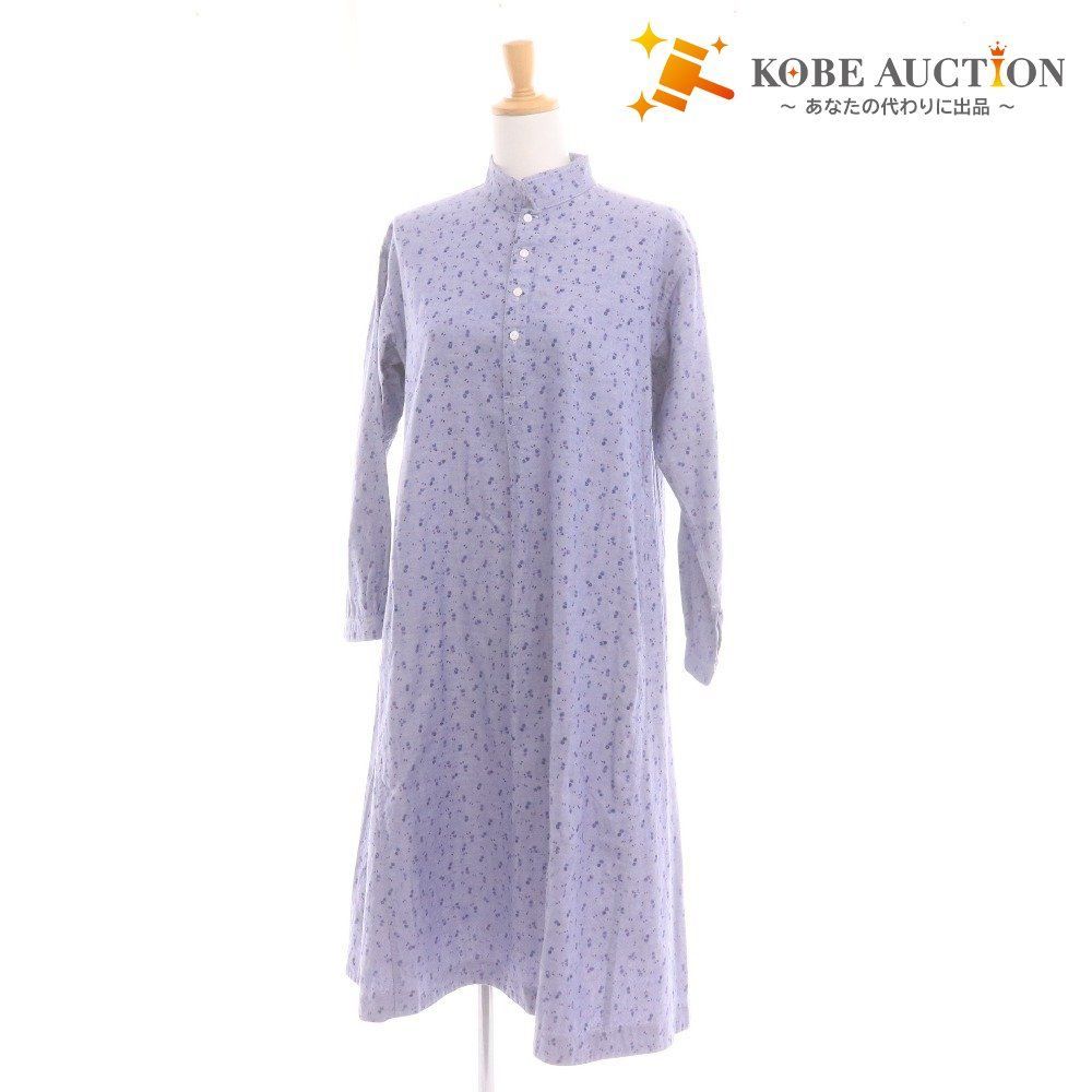 フォーティファイブアール 45R 45rpm Umii908 シャツワンピース トップス ボトムス レディース 1 XS相当 ライトブルー