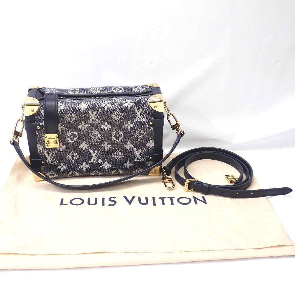 Ft 632921 ルイ ヴィトン ショルダーバッグ サイドトランク モノグラム ラミネーテッド ジャカード M 22944 メンズ LOUIS VUITTON
