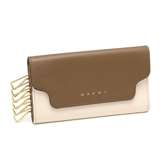 マルニ キーケース 6連 サフィアーノレザー LV 520 Z 649 M MARNI