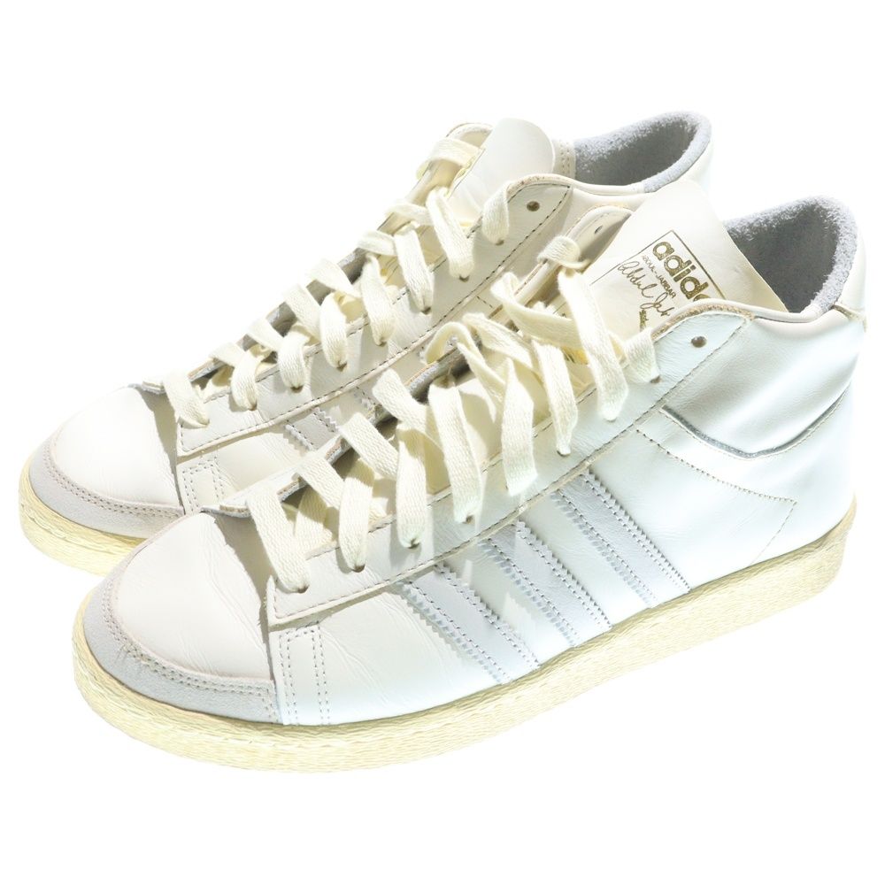 adidas Originals アディダスオリジナルス JABBAR HI OFF WHITE ジャバーハイ ハイカットスニーカー ホワイト US 9.5 27.5 cm IH 3183