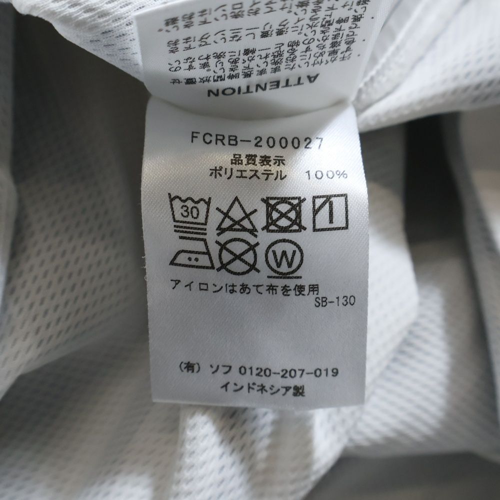 F.C.R.B. F.C.Real Bristol FCRB エフシーアールビー エフシー ルブリストル 20 SS COCA-COLA POLO コカコーラ 半袖ポロシャツ ホワイト FCRB-200027