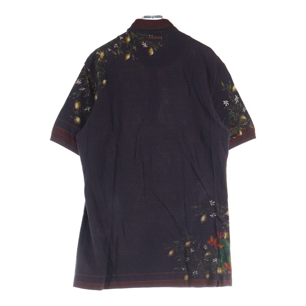 DOLCE - GABBANA ドルチェアンドガッバーナ 総柄デザイン 半袖ポロシャツ マルチ G8FX3T