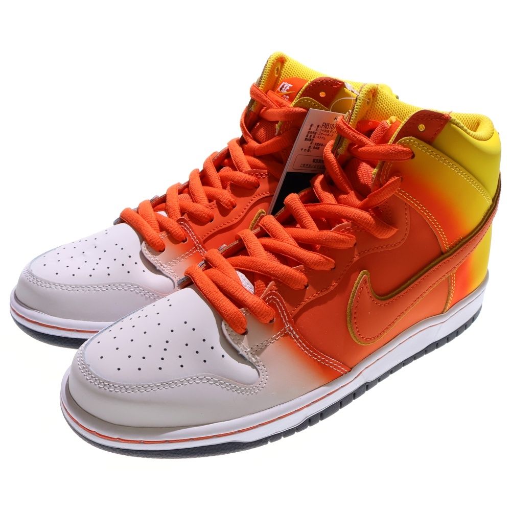 NIKE SB ナイキエスビー HIGH PRO SWEET TOOTH ダンク ハイ プロ スイートトゥース ハイカットスニーカー オレンジ ホワイト US 10 28 cm FN 5107-700