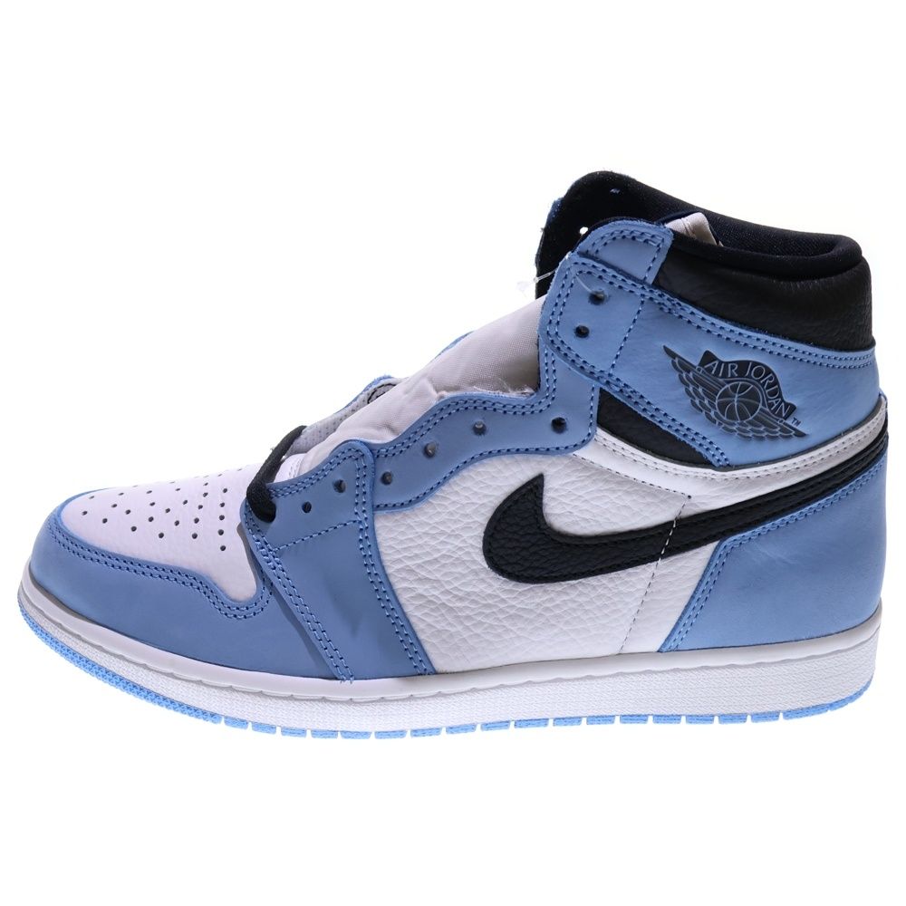 NIKE ナイキ AIR JORDAN 1 RETRO HIGH OG BLUE エアジョーダン1 ユニバーシティーブルー ハイカットスニーカー ブルー ホワイト US 10.5 28.5 cm 555088-134