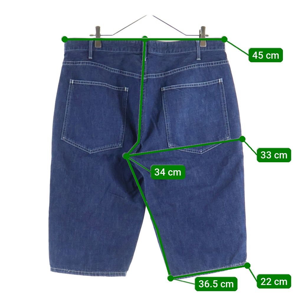 A BATHING APE (アベイシングエイプ) DENIM SHORT PANTS デニム