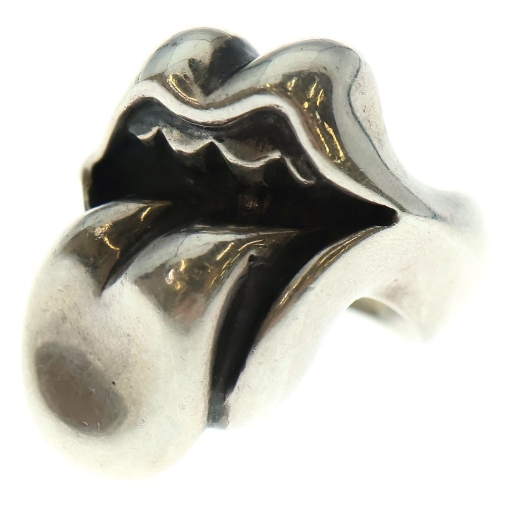 CHROME HEARTS クロムハーツ LIP TONGUE-LG リップアンドタンラージ リング シルバー