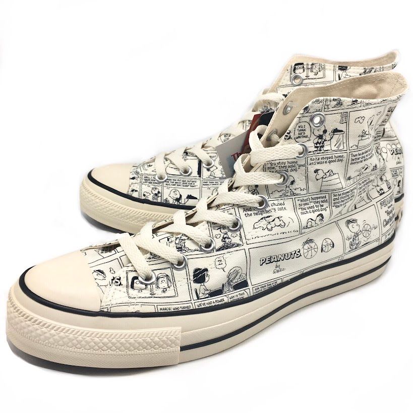 倉吉店 CONVERSE コンバース スニーカー ALL STAR PEANUTS CP HI 1SD795 ホワイト 29cm 126