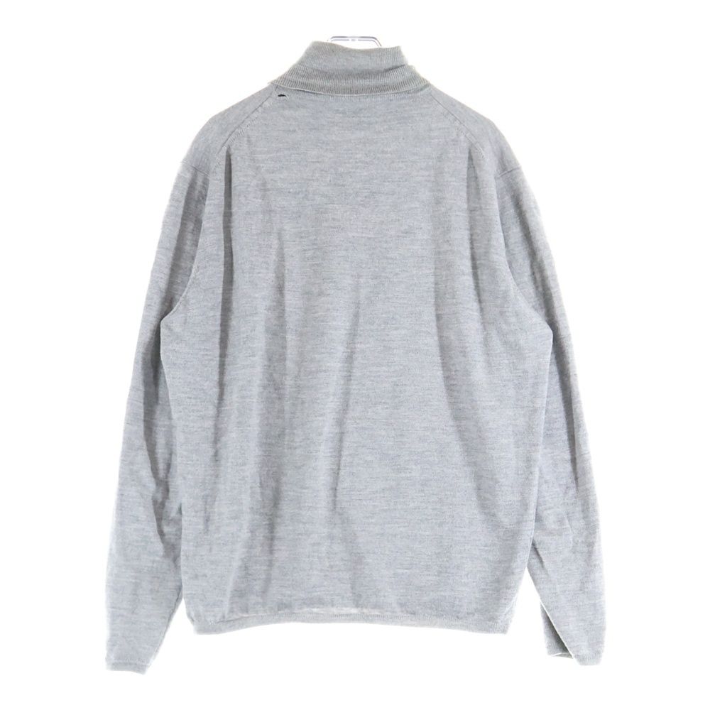 Cruciani クルチアーニ タートルネック ニット 50 グレー イタリア製 CRUCIANI クルチアーニ ニット タートルネック ハイゲージ 14ゲージ