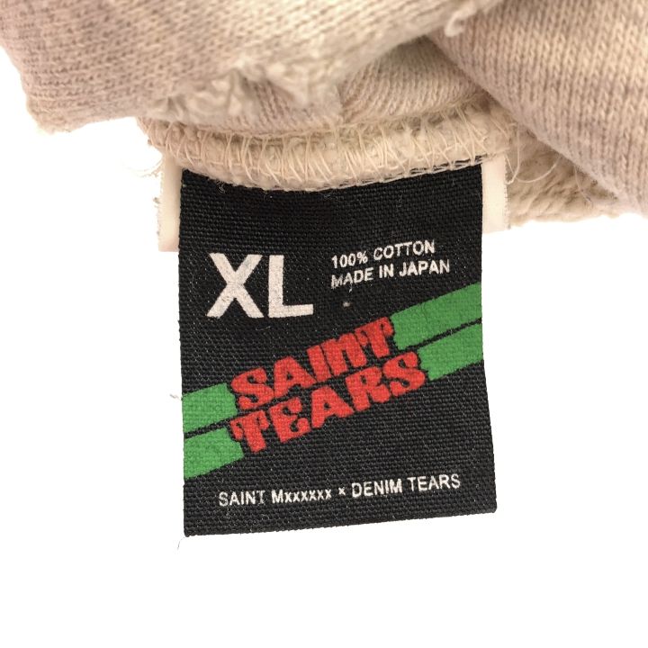  SAINT Mxxxxxx セントマイケル SM-YS 1-0000-027 クルーネックスウェット メンズ グレー XXL パーカー トップス