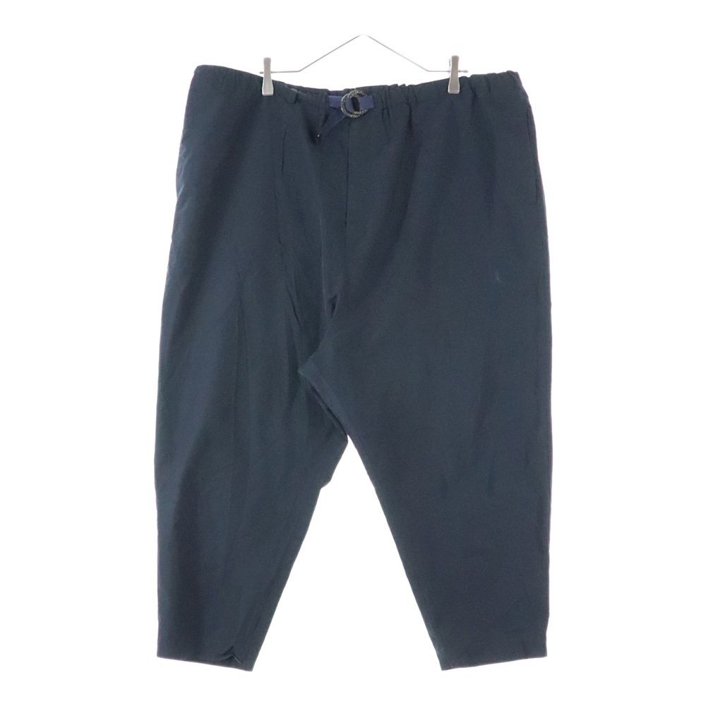 FUMITO GANRYU フミトガンリュウ 20SS Tapered ring belt pants テーパードリングベルトパンツ ナイロンサルエルパンツ FU3-PA-39 ネイビー