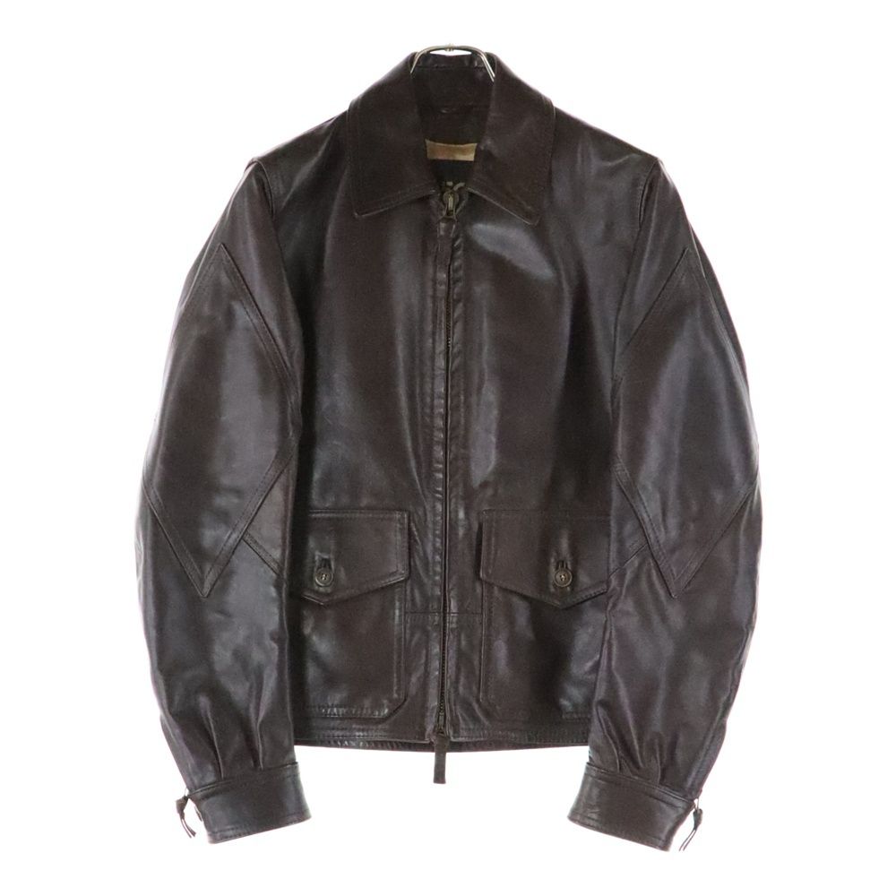 Cinquanta チンクアンタ H-519 イタリア製 ホースハイド シングル ライダースジャケット ブラウン