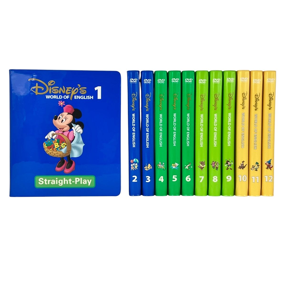DWE ストレートプレイ DVD版 2016年頃 ディズニー英語システム 英語 教材 Y10484598