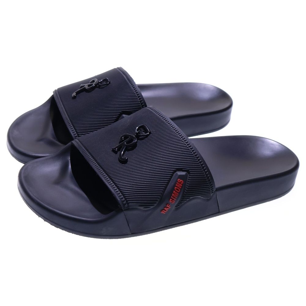 RAF SIMONS ラフシモンズ ASTRA アストラ ブランドモチーフ シャワー サンダル ブラック