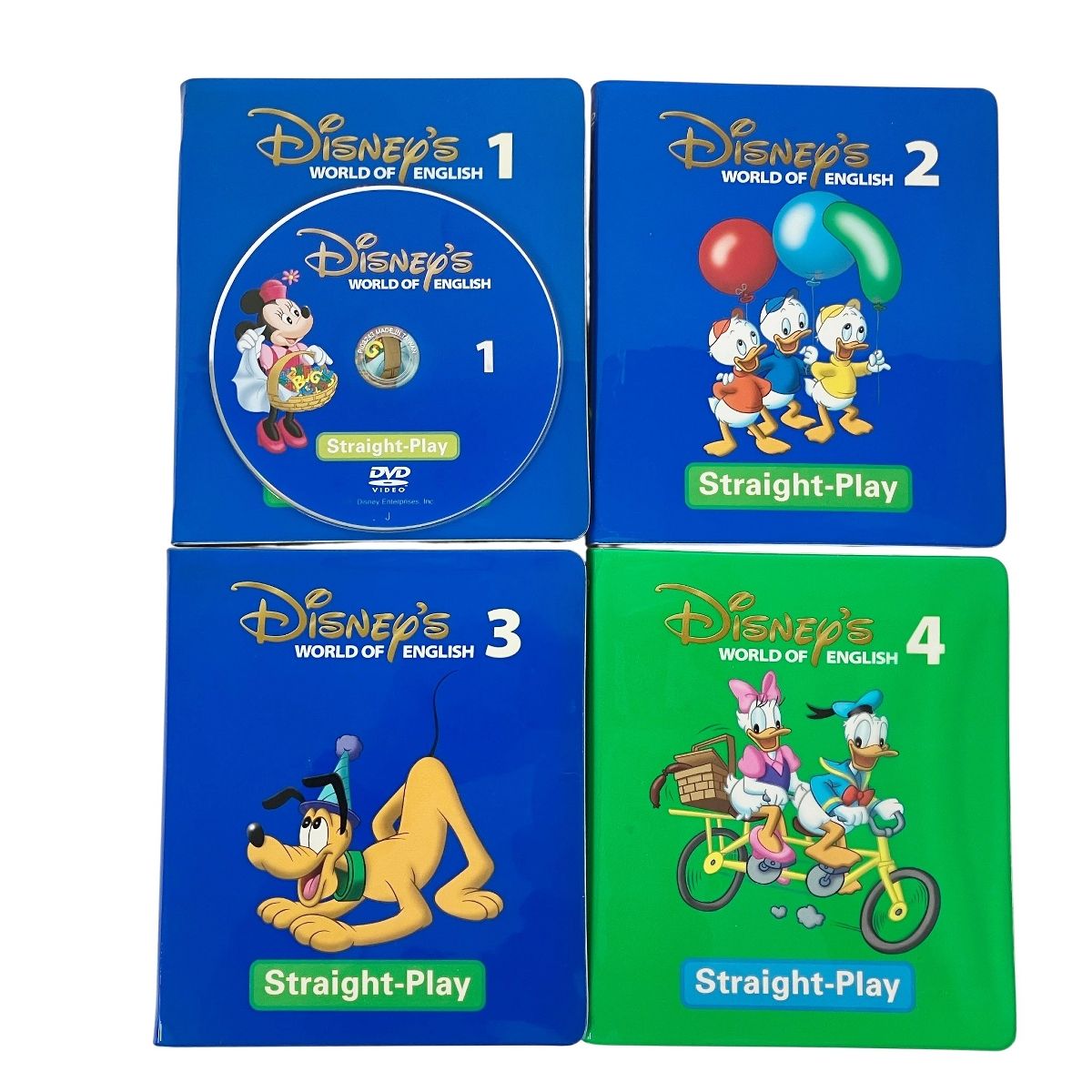 DWE ストレートプレイ DVD版 2015年頃 ディズニー英語システム 英語 教材