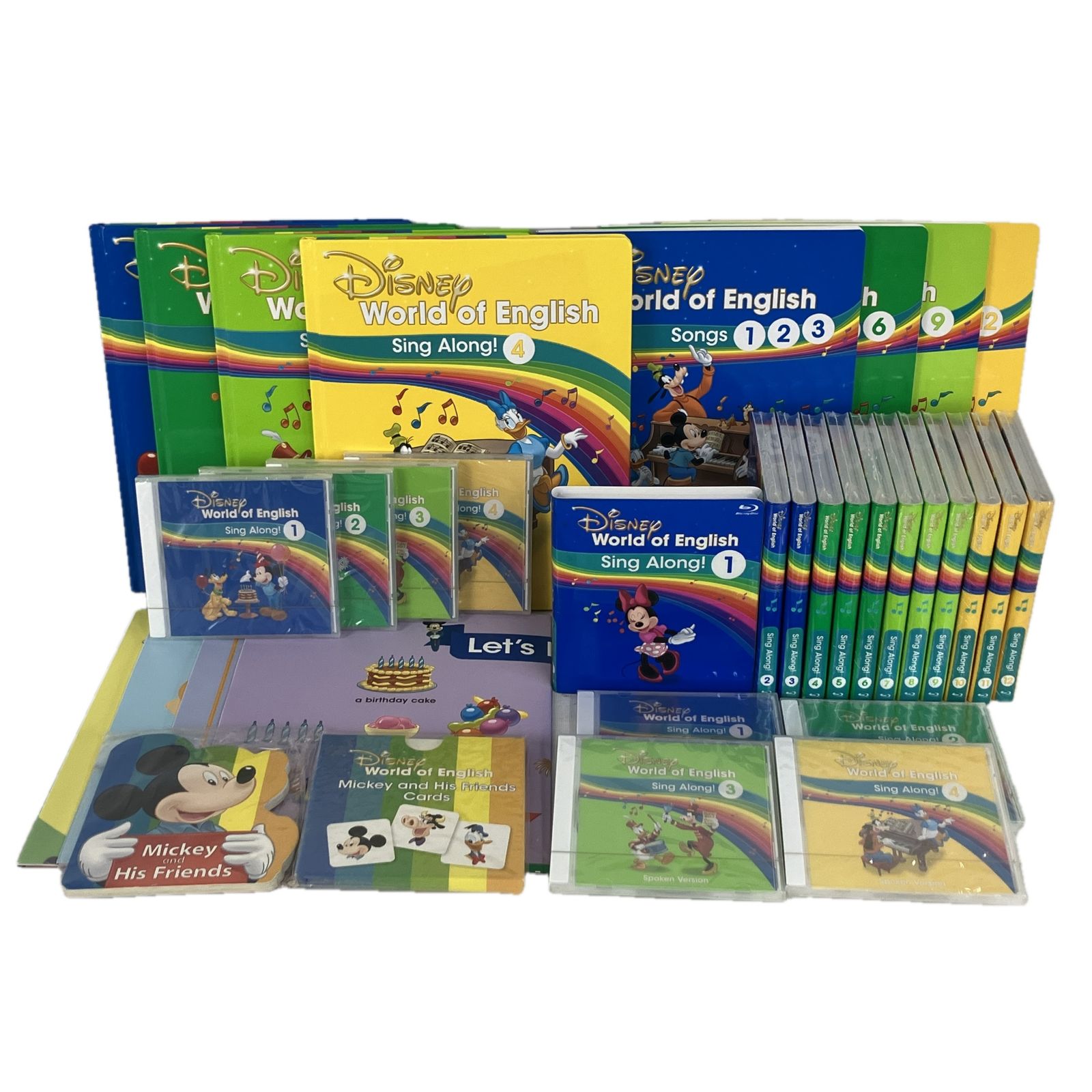 DWE シングアロング Blu-ray版 2019年頃 ディズニーワールドオブイングリッシュ 英語 教材 良好 Y10517843