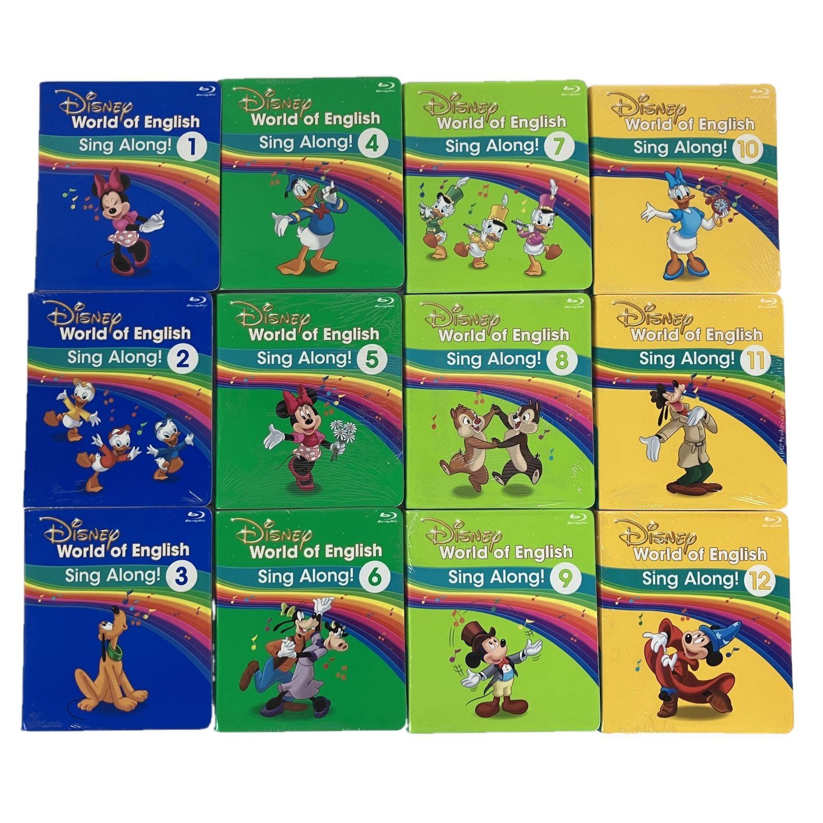 DWE シングアロング Blu-ray版 2019年頃 ディズニーワールドオブイングリッシュ 英語 教材 良好