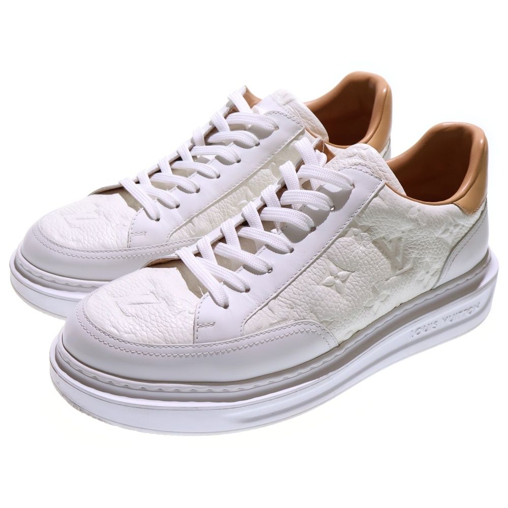 LOUIS VUITTON ルイヴィトン ビバリーヒルズライン スニーカー ホワイト レザー 6 1 2 A 8 V 3 G