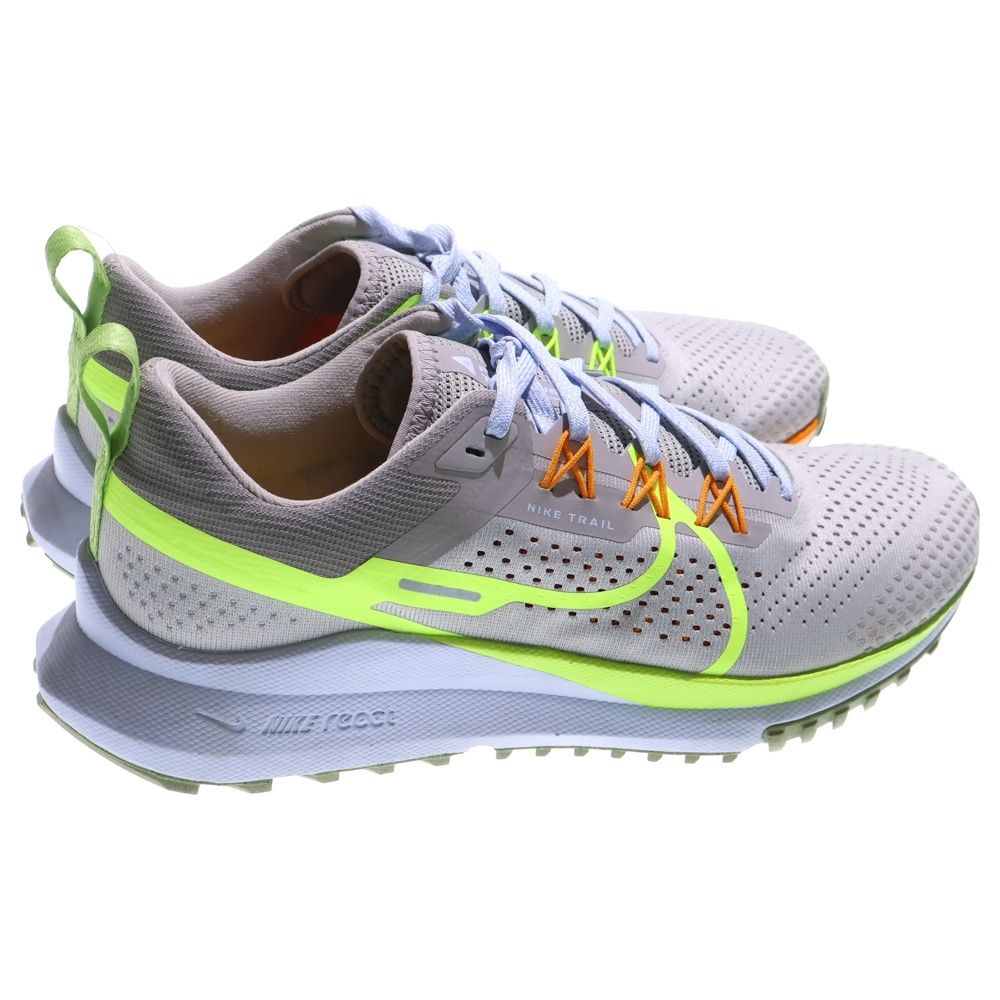  NIKE ナイキ REACT PEGASUS TRAIL 4 リアクト ペガサス トレイル ローカットスニーカー グレー US 9 5 27 cm DJ 6158 002 スニーカー 靴