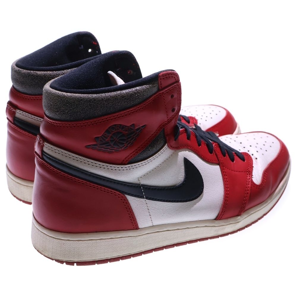  NIKE ナイキ AIR JORDAN 1 HIGH OG CHICAGO LOST - FOUND エアジョーダン1 シカゴ ロストアンドファウンド ハイカットスニーカー ホワイト レッド US 12 30 cm DZ 5485-612 スニーカー 靴