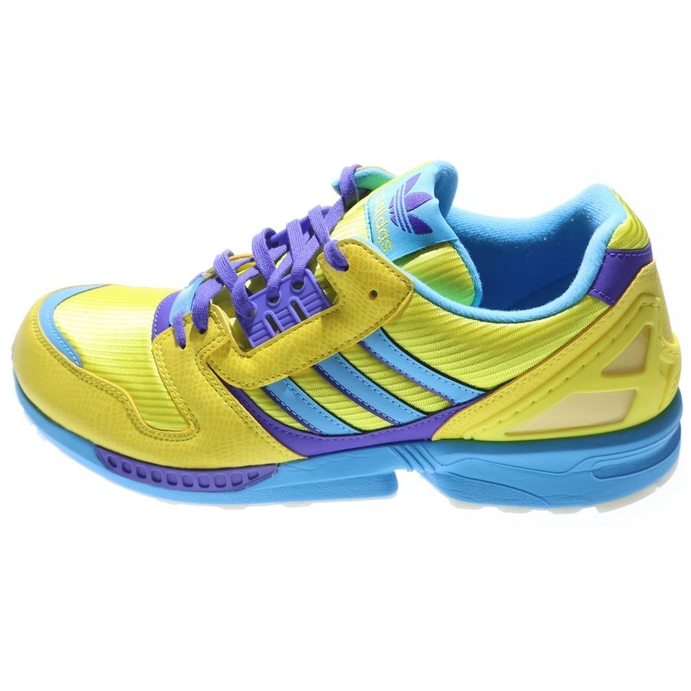 adidas アディダス ZX 8000 ATMOS G-SNK 10 URA ゼットエックス 8000 アトモス ウラ ローカットスニーカー イエロー ブルー US12 30cm JQ2580