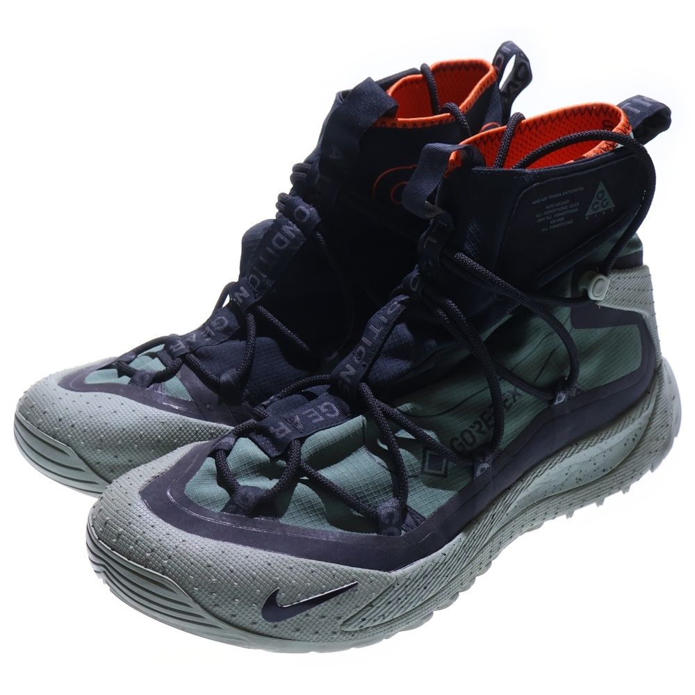 NIKE ACG ナイキエーシージー AIR TERRA GORE TEX JUNIPER FOG JADE STONE エア テラ アンターティック ゴアテックス ハイカットスニーカー US 10.5 28.5 cm BV 6348-300